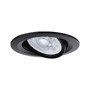 Kruhová - P 92275 LED vestavné svítidlo Nova GU10 Flat výklopné 3x4,9W 230V 2700K černá mat - PAULMANN - foto 6