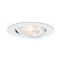 Kruhová - P 92271 LED vestavné svítidlo Nova GU10 Flat výklopné 3x4,9W 230V 2700K bílá mat - PAULMANN - foto 6