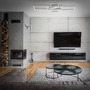 Hranatá - BRILO 3156-018 LED CCT rám 104 cm 2x19W 2500lm chrom - BRILO - foto 6