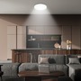 Kruhová - BRILO 3902016 Competo stropní svítidlo pr.24 cm - 12W, 1300lm, LED, neutrální bílá, bílé - BRILO - foto 6