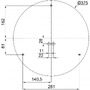 Nouzová - OS TIT56729 TITAN 2 stropní/nástěnné plastové svítidlo bílá IP54 4000 K 24W LED nouzové kombinované 3 h - OSMONT - foto 6