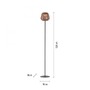 Dekorační - LD 19265-18 ASKIA LED stojací svítidlo černé na baterie venkovní USB dotykový stmívač 3000K - JUST LIGHT - foto 6