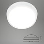 Nástěnná - BRILO 3018-016 LED venkovní svítidlo pr. 27 cm 24W 2160lm bílé - BRILO - foto 6