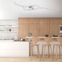 Podélná - LD 15659-55 TYLER LED stropní svítidlo lineární v barvě oceli s funkcí stmívání SimplyDim 3000K - LEUCHTEN DIREKT / JUST LIGHT - foto 6