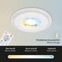 Kruhová - BRI 7040-036 LED vestavná svítidla sada, pr.8,4 cm, 3x LED, 5 W, 460 lm, bílé - BRILONER - foto 6