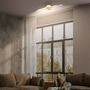 Podélná - BRILO 3952034 Tinka stropní svítidlo 78x16 cm - 21W, 2400lm, LED, teplá bílá, kávová - BRILO - foto 6
