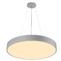 Kruhová - LA 1007324 MEDO® 60 nástěnné a stropní nástavbové svítidlo, kulaté, 2700/3000/4000K, 39W, fáze, 110°, šedá - BIG WHITE (SLV) - foto 6