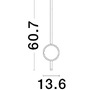 Podélná - NV 9061426 Nástěnné svítidlo CLOCK LED bílý hliník 3000K 12+6W - NOVA LUCE - foto 6