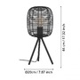 Stolní lampy dekorační - EG 43967 Stolní svítidlo RINROE EGLO 43967 - EGLO - foto 6