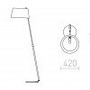 Stojací lampy - RED R12487 Stojanová lampa RITZY černá chrom 230V E27 42W - RED - DESIGN - foto 6