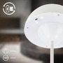 Stolní lampy dekorační - BRILO 7578016 Kugle stolní lampička - 3W, 250lm, bezdrátová, LED, stmívatelné, dotykový vypínač, teplá bílá, bílá - BRILO - foto 6