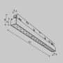 Lištové Magnetic Maytoni Exility - M TR031-2-18W2.7K-B Svítidlo pro kolejnicový systém Points 2700K 18W teplá bílá 1110lm černý hliník Exility - MAYTONI - foto 6