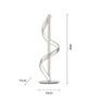 Stolní lampy dekorační - PN 4385-55 Paul Neuhaus LED stolní lampa Q-SWING stříbrná Smart Home ZigBee 2700-5000K - PAUL NEUHAUS - foto 6