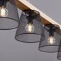 Hranatá - BRI 4077055 Závěsné svítidlo, 110 cm, max. 25 W, černá (starý kód: BRI 4077-055) - BRILONER - foto 6