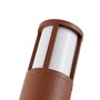 Nástěnná - IMPR 731156 Deko-Light nástěnné přisazené svítidlo - Facado II kulaté opal, 1x max 20 W, rezavá - foto 6