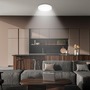 Kruhová - BRILO 3902016 Competo stropní svítidlo pr.24 cm - 12W, 1300lm, LED, neutrální bílá, bílé - BRILO - foto 6