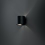 Nepřímé osvětlení - M C066WL-01B Nástěnné svítidlo Rond 50W G9 černý hliník moderní design  - MAYTONI - foto 6