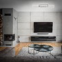 Hranatá - BRILO 3546-018 LED stropní svítidlo, 82,7 cm, 40 W, 4400 lm, hliník - BRILO - foto 6