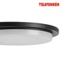 Nástěnná - TF 312505TF TELEFUNKEN LED venkovní svítidlo 18,7 cm 10W 1200lm černá - BRILONER - foto 6