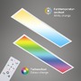 Hranatá - BRILO 7154-016 RGB LED stropní svítidlo, CCT, noční světlo, RGB, časovač, stmívatelné - BRILO - foto 6