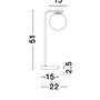 Stolní lampy dekorační - NV 9185361 Stolní lampa ALVAREZ saténový zlatý kov a černý mramor bílé opálové sklo E14 1x5W 230V bez žárovky IP20 - NOVA LUCE - foto 6