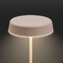 Stolní lampy dekorační - BRILO 7668011 Pala stolní lampička - 2W, 200lm, bezdrátová, LED, dotykový vypínač, stmívatelné, béžová - BRILO - foto 6