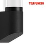 Nástěnná - TF 311305TF TELEFUNKEN LED venkovní svítidlo 33,2 cm 8W 850lm černá - BRILONER - foto 6