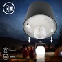 Stolní lampy dekorační - BRILO 7709015 Bota lampička na láhev - 1,8W, 120lm, nabíjecí, LED, stmívatelné, dotykový vypínač, teplá bílá, černá - BRILO - foto 6