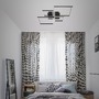 Hranatá - BRILO 3128-015 LED rám 75 cm 2x48W 4000lm černá - BRILO - foto 6