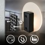 Nepřímé osvětlení - BRI 3889015 Taro nástěnné svítidlo - 2,5W, 100lm, bezdrátové, LED, s pohybové čidlo, černá - BRILONER - foto 6