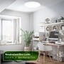 Kruhová - BRILO 7548016 Tava A LED stropní svítidlo, energetická třída A, přímé a nepřímé osvětlení, 50.000h životnost, kruhové 42 cm, bílé - BRILO - foto 6