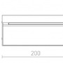 Nástěnná - RED R12545 AQILA RC nástěnná bílá 230V LED 6W IP54 3000K - RED - DESIGN RENDL - foto 6