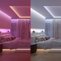 Dekorační - PH 8721103103338 Hue Flux světelný pás EXT 2m prodloužení 2200-6500K RGB - PHILIPS - foto 6