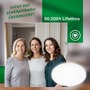Kruhová - BRILO 3836016 Pulap A LED stropní svítidlo, třída A, přímé a nepřímé osvětlení, bílé - BRILO - foto 6