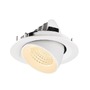 Kruhová - LA 1009557 NUMINOS® GIMBLE M Stropní vestavné svítidlo, 2700 K, 55°, bílé - BIG WHITE (SLV) - foto 6