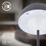 Stolní lampy dekorační - BRILO 7578015 Kugle stolní lampička - 3W, 250lm, bezdrátová, LED, stmívatelné, dotykový vypínač, teplá bílá, antracit - BRILO - foto 6