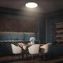 Kruhová - BRILO 3903016 Competo stropní svítidlo pr.33 cm - 22W, 2400lm, LED, teplá bílá, bílé - BRILO - foto 6