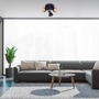 Bodová - BRILO 2049-035R Bodové svítidlo pr. 21 cm 3x E14 40W černá - BRILO - foto 6