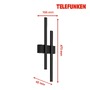 Nástěnná - TF 313205TF TELEFUNKEN LED venkovní svítidlo 47 cm 2x8W 780lm černá - BRILONER - foto 6