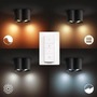 Bodová - PH 8720169320116 Hue WA Pillar bodové LED svítidlo GU10 2x5W 350lm 2200-6500K IP20 černá + ovladač - PHILIPS - foto 6