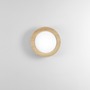 Plafoniéry - FAN I-ARKA-PL40-BCO Stropní LED svítidlo Arka, bílé/dřevo, 23 W, 3300 lm, CCT 3000/4000/6500 K, 40 x 9 cm - FANEUROPE - foto 6