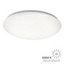 Kruhová - BRILO 3226016 LED stropní svítidlo hvězdné nebe, pr. 48 cm, 24 W, bílé (starý kód: BRILO 3226-016) - BRILO - foto 6