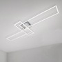 Hranatá - BRILO 3154018 LED CCT rám 110 cm 2x19W 2300lm chrom (starý kód: BRILO 3154-018) - BRILO - foto 6