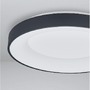Kruhová - NV 9853042 Stropní svítidlo RANDO SMART černý hliník a akryl LED 50W 230V 3000K - 4000K IP20 Tuya stmívatelné - NOVA LUCE - foto 6