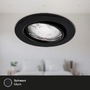 Kruhová - BRI 7147-035 3ks LED vestavné svítidlo, pr. 8,6 cm, 5 W, černá - BRILONER - foto 6