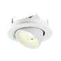 Kruhová - LA 1009428 NUMINOS® GIMBLE S Stropní vestavné svítidlo, 4000 K, 40°, IP20, kulaté, bílé - BIG WHITE (SLV) - foto 6