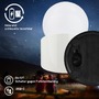 Stolní lampy dekorační - BRILO 7561016 Sora Mini LED stolní lampička bezdrátová IP54, stmívatelné, dotykový vypínač, bílá - BRILO - foto 6