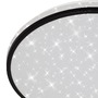 Kruhová - BRI 3456-215 LED stropní svítidlo hvězdné nebe, pr. 38 cm, 24 W, černá - BRILONER - foto 6