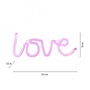 Dekorativní - LD 85021-87 NEON-LOVE LED nástěnné svítidlo LOVE růžové USB, šňůrový vypínač, dekorativní - LEUCHTEN DIREKT / JUST LIGHT - foto 6