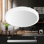 Kruhová - BRILO 3480016 Smart LED RGBW panel, 27 cm, 20W, 100lm, bílé - BRILO - foto 6
